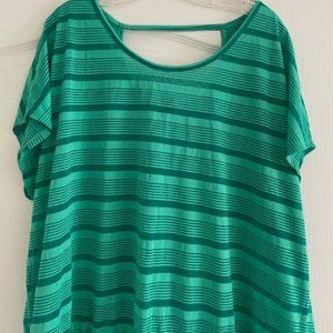Lane Bryant Teal-Green Casual Top, Size 18/20